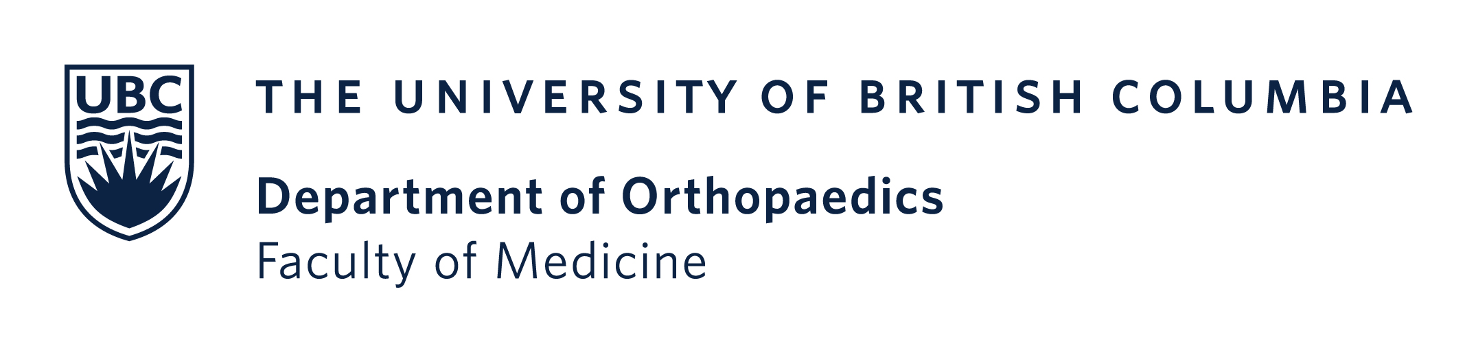 UBC Department of Orthopaedics